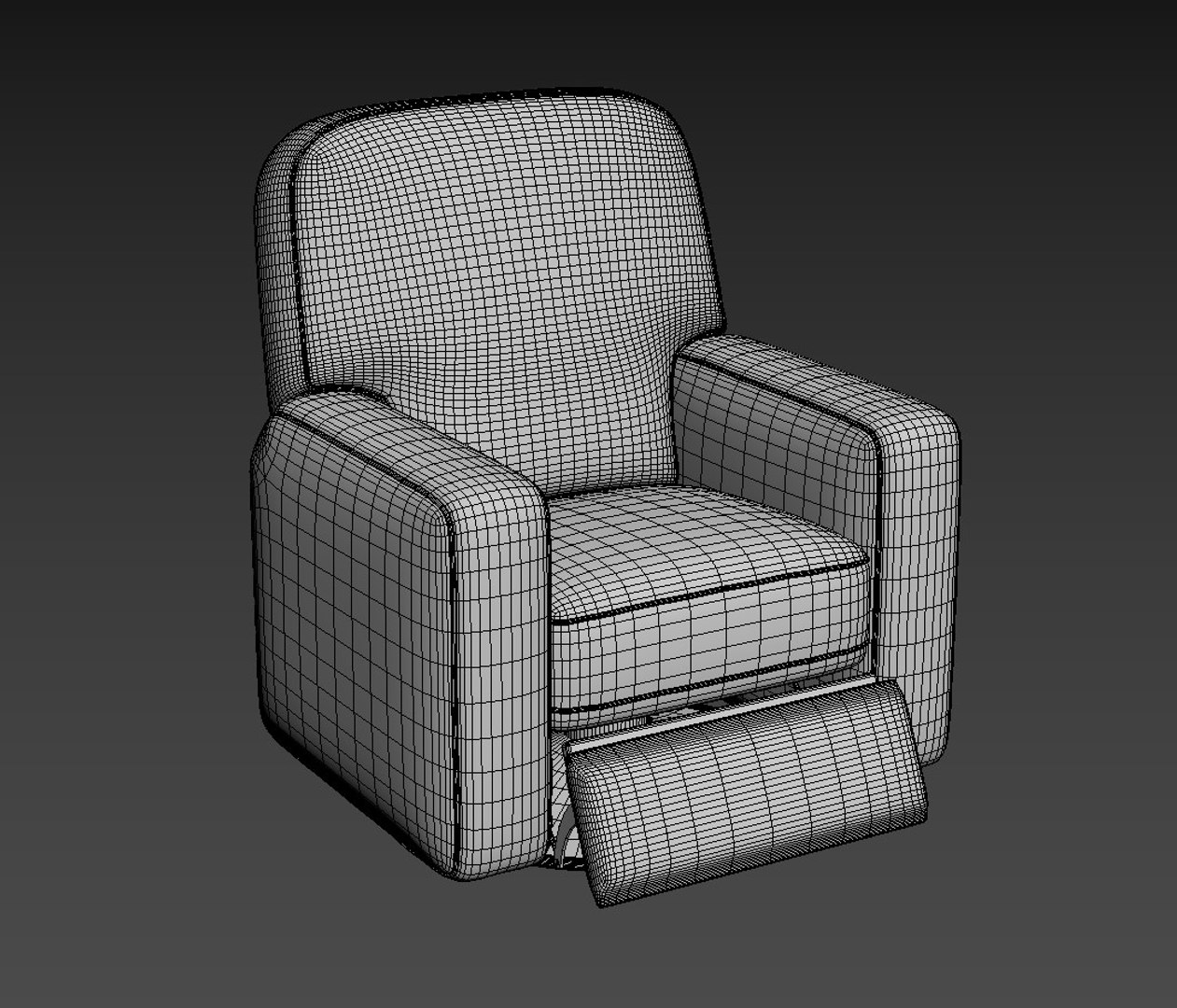 Best chairs bilana swivel 3D TurboSquid 1566908