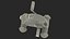 Mini Exercise Bike Silver