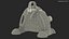 Mini Exercise Bike Silver