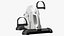 Mini Exercise Bike Silver