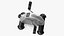 Mini Exercise Bike Silver