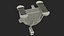 Mini Exercise Bike Silver