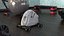 Mini Exercise Bike Silver