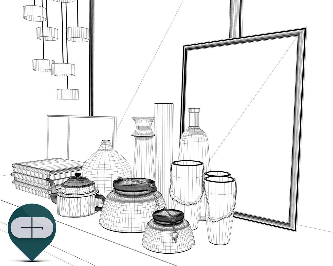 Object Interior Set Obj