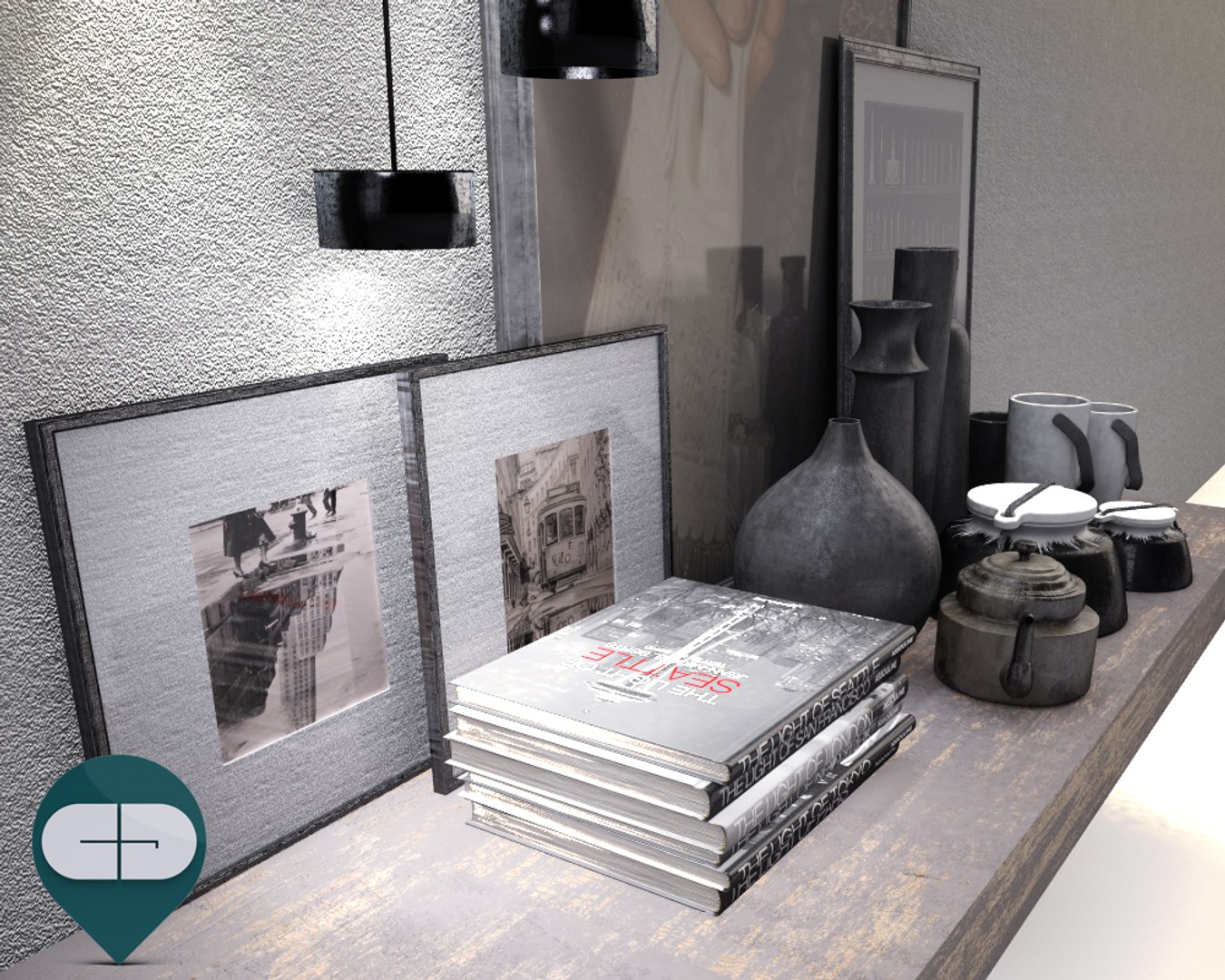 Object Interior Set Obj
