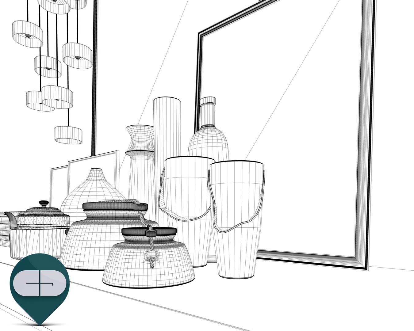 Object Interior Set Obj