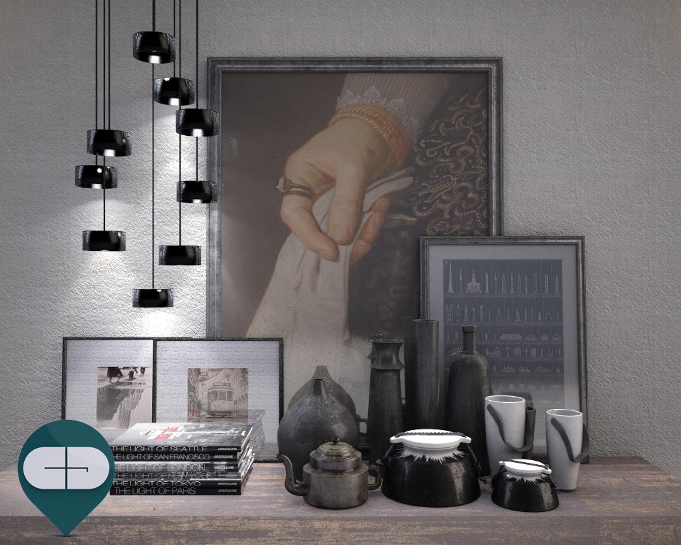 Object Interior Set Obj