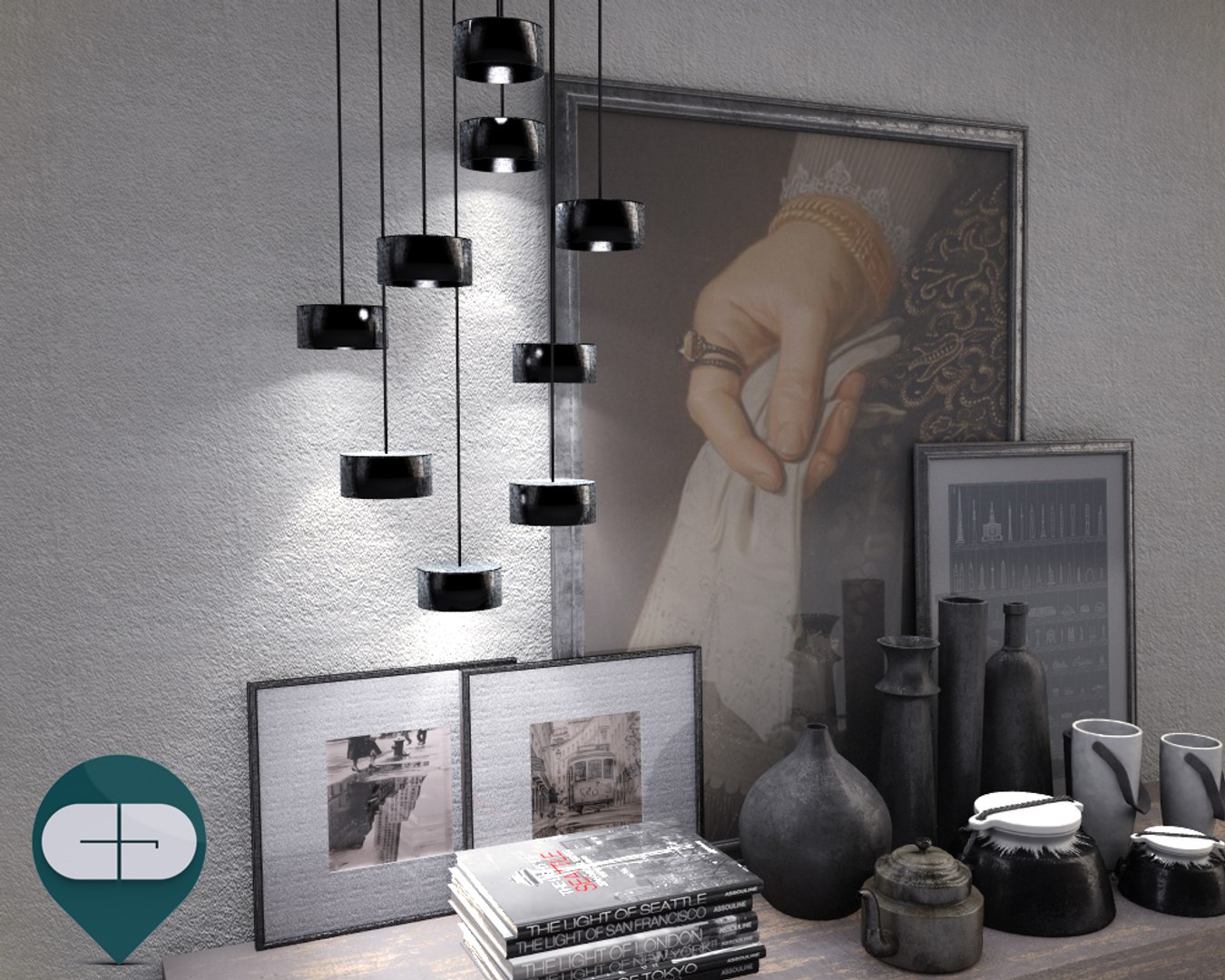 Object Interior Set Obj