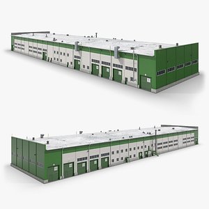 3D Production and Storage Building Large Scale