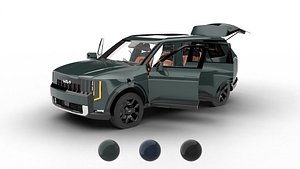 3D model Kia Telluride SX 2026 HQ 3d model