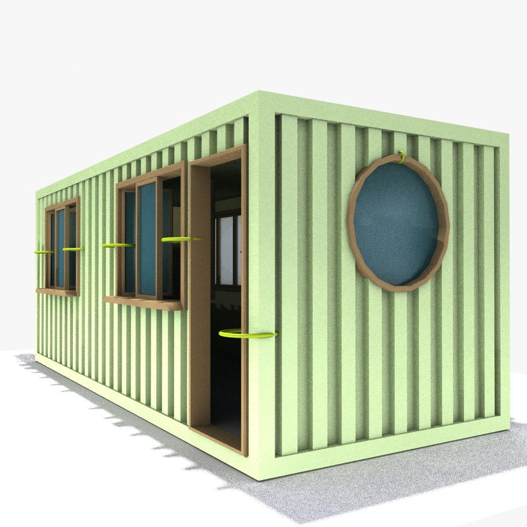 3d Office Container Home