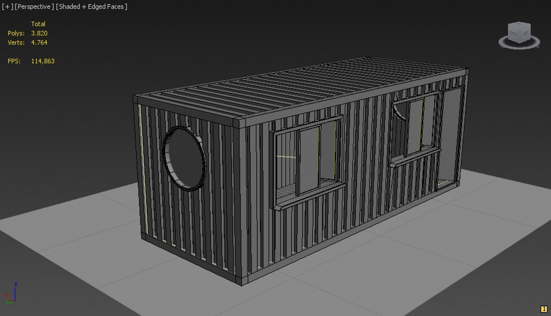 3d Office Container Home