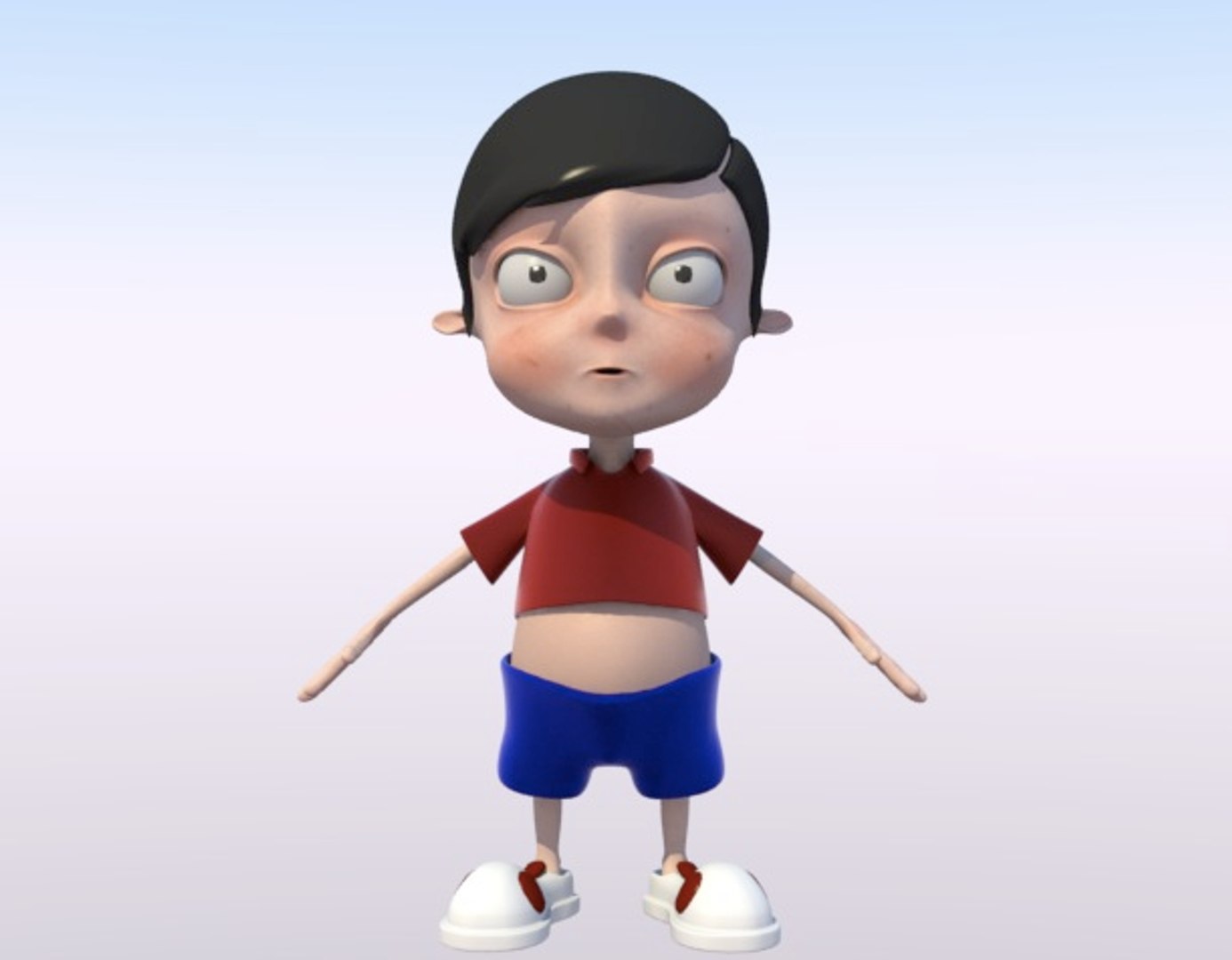 3d Boy Cartoon