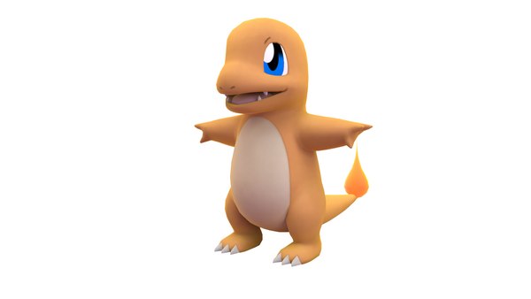 Charmander 3D model - TurboSquid 2030233