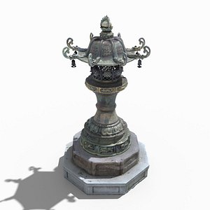 Japanese Bronze Lantern