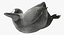 Pinguin-Baby-Schwimmen-Haltung