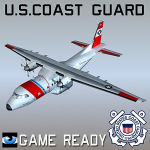 u s coast guard 3d model