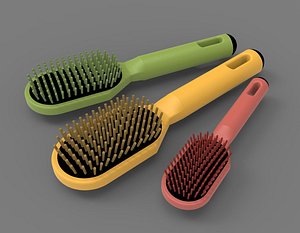 Hair Brush 3D model