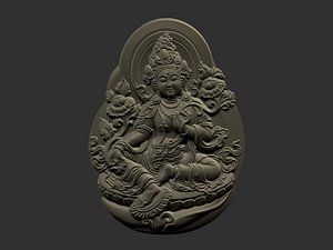 Kwanyin Bodhisattva 3D model