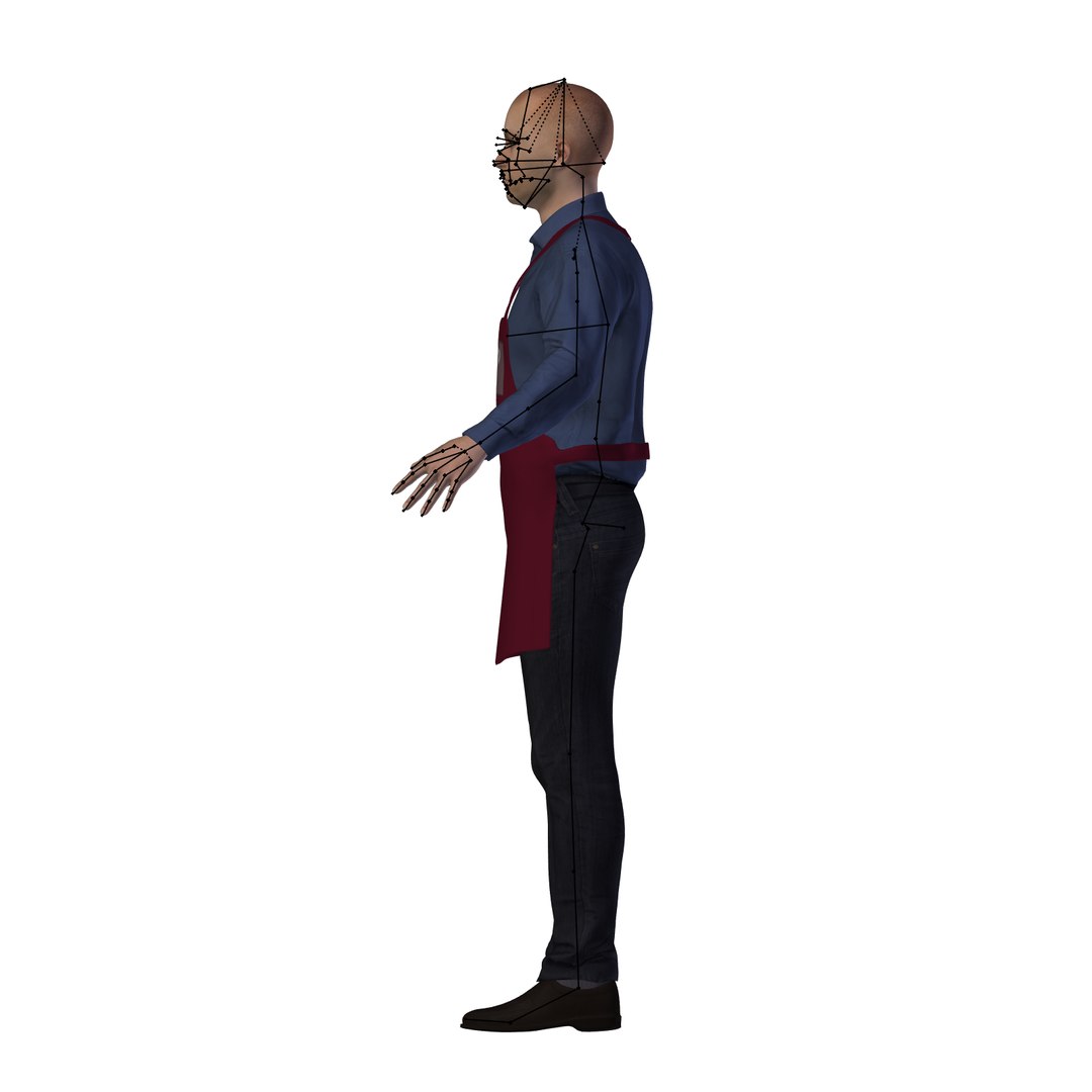Sales associate model - TurboSquid 1262063