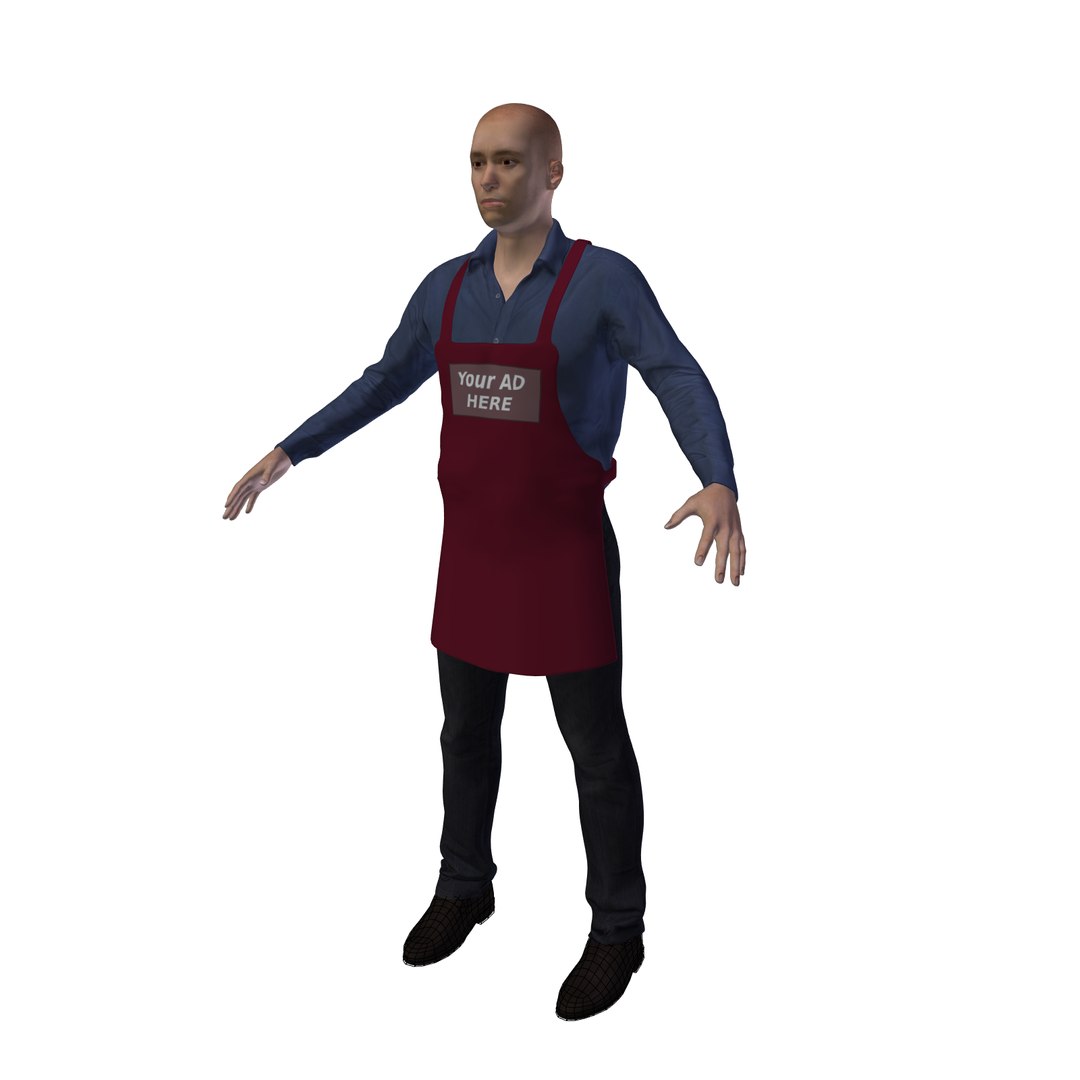 Sales associate model - TurboSquid 1262063