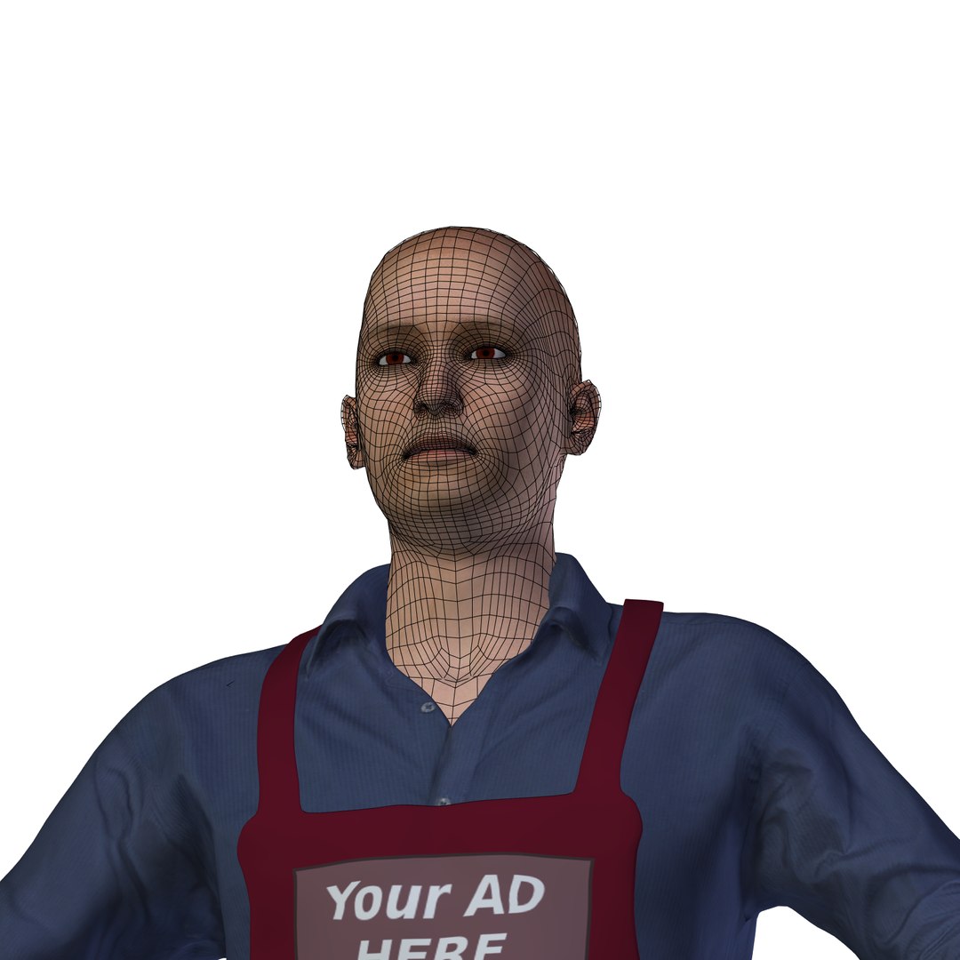 Sales associate model - TurboSquid 1262063