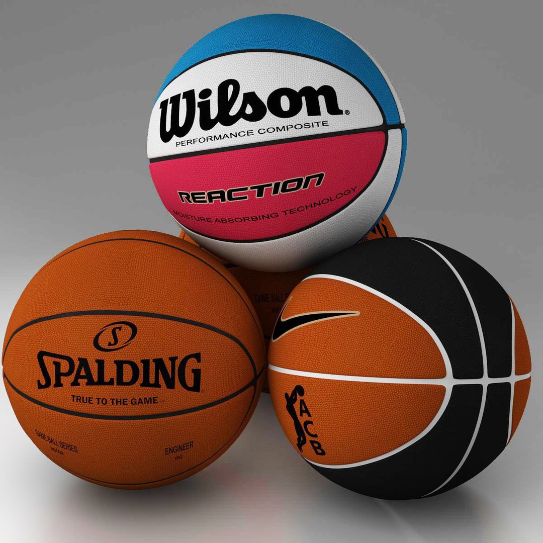 3d model basket ball