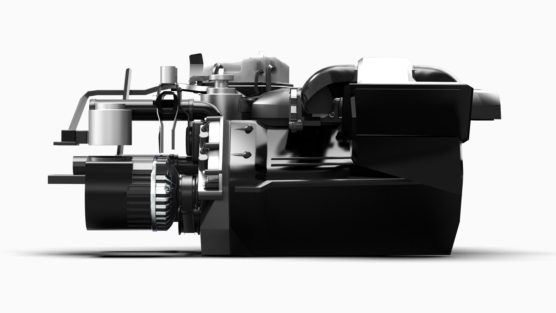 Lamborghini V12 Engine 3D Model - TurboSquid 2364884