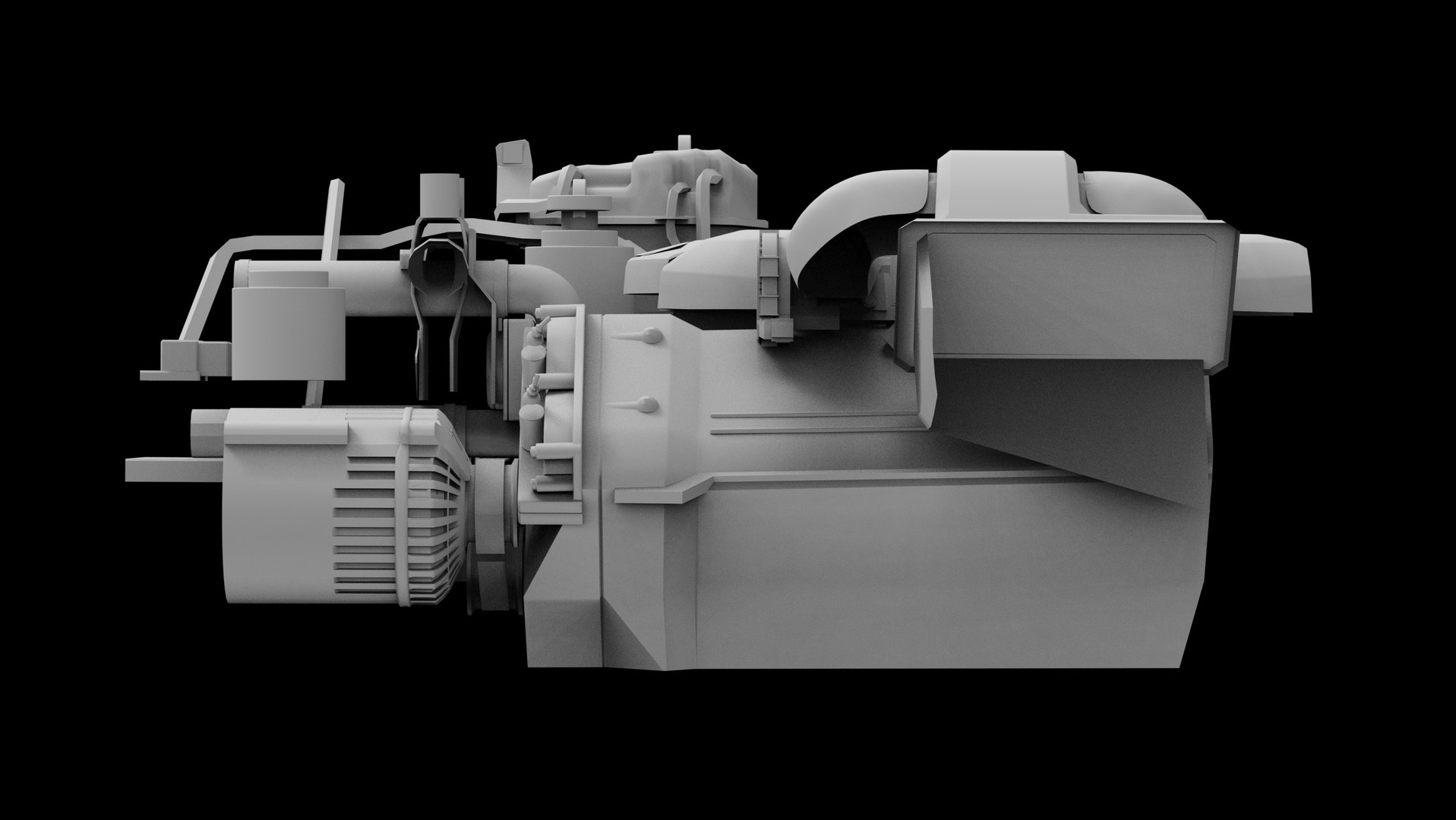 Lamborghini V12 Engine 3D Model - TurboSquid 2364884