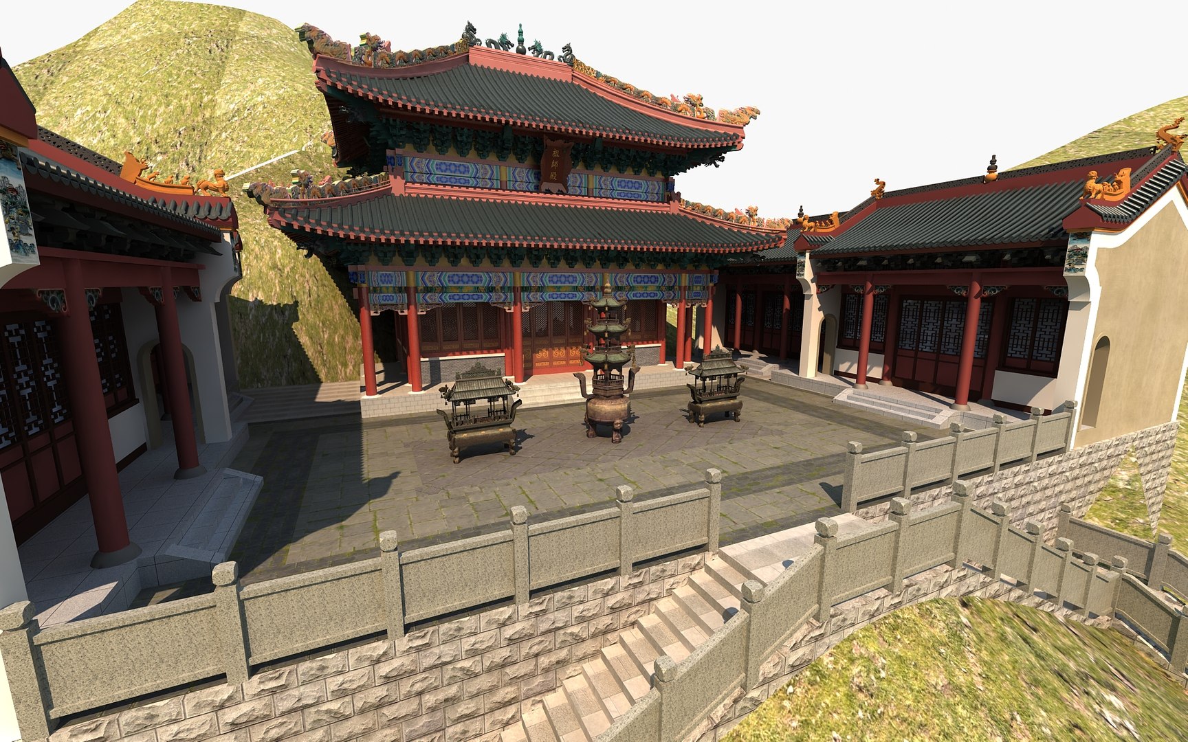 chinese temple 3D model https://p.turbosquid.com/ts-thumb/ew/obxiTM/lu/chinesetemple203/jpg/1609332205/1920x1080/fit_q87/1a249b2af7b0de38118aada62929d3681525ea14/chinesetemple203.jpg