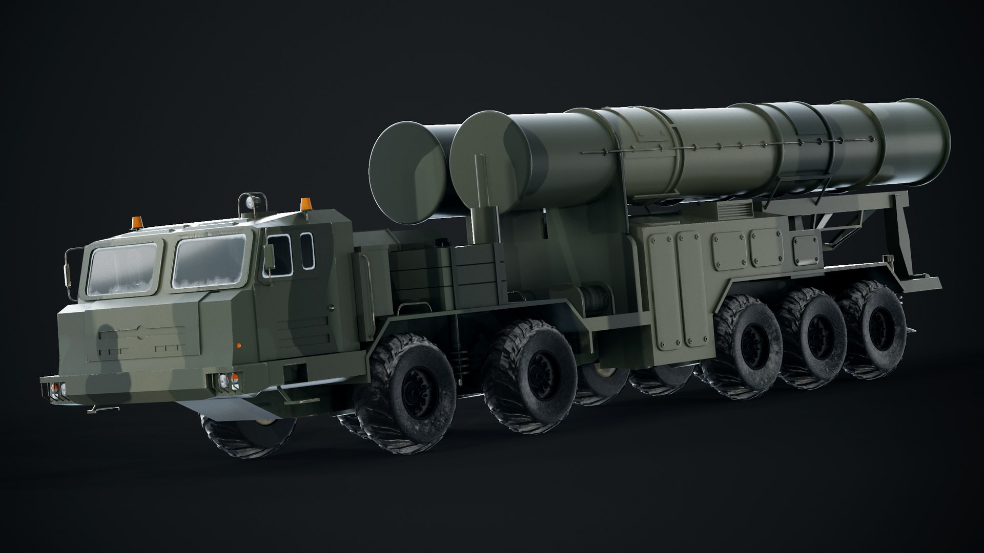 S-500 Prometey Hypersonic Missile System 3D Model - TurboSquid 1973601