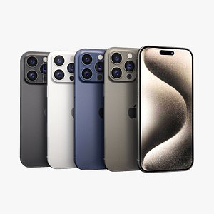3D Iphone 15 pro max model