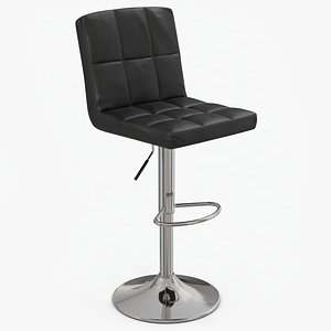 Modern Leather Stool