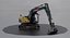 Excavator  Digger - Construction Site Asset