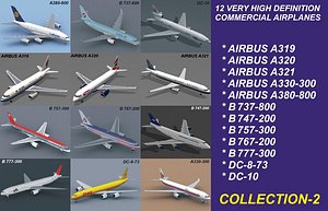 12 Commercial Airplanes 2