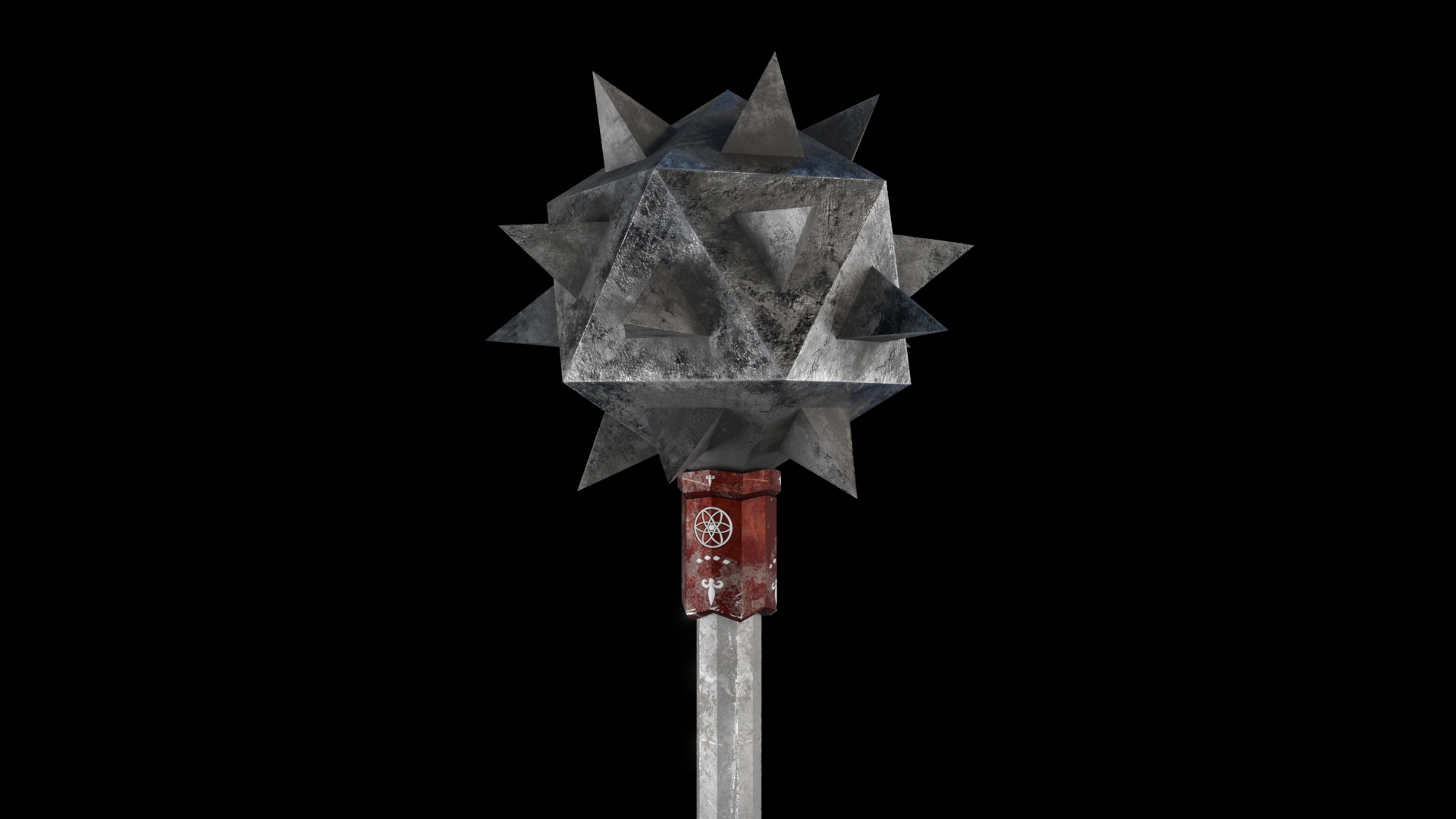 Spike Mace 3D model TurboSquid 1731825