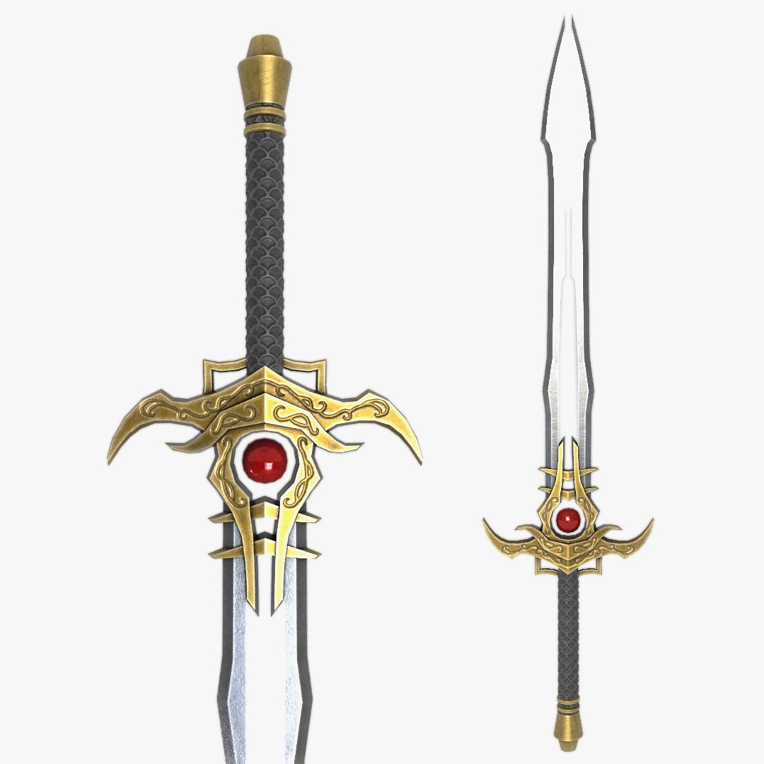 Divine Blade 3D Model - TurboSquid 2385030