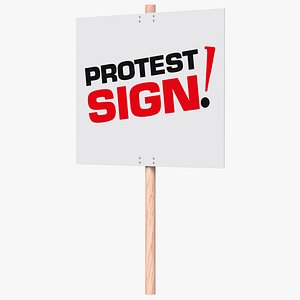 Protest Sign