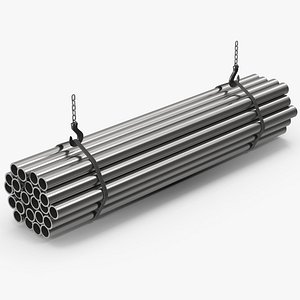 Crane Hook Lifting Industrial Pipes