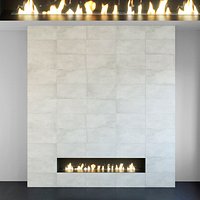 Wall Panel Set 122 Fireplace