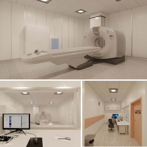 Hospital MRI Room 3D model - TurboSquid 2024313