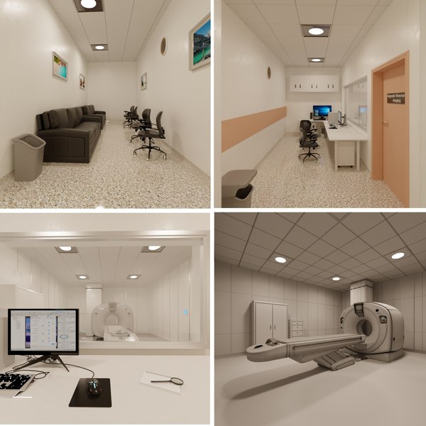 Hospital MRI Room 3D model - TurboSquid 2024313