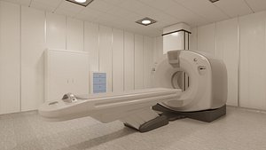 Hospital MRI Room 3D model