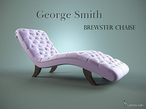george brewster chaise 3D model