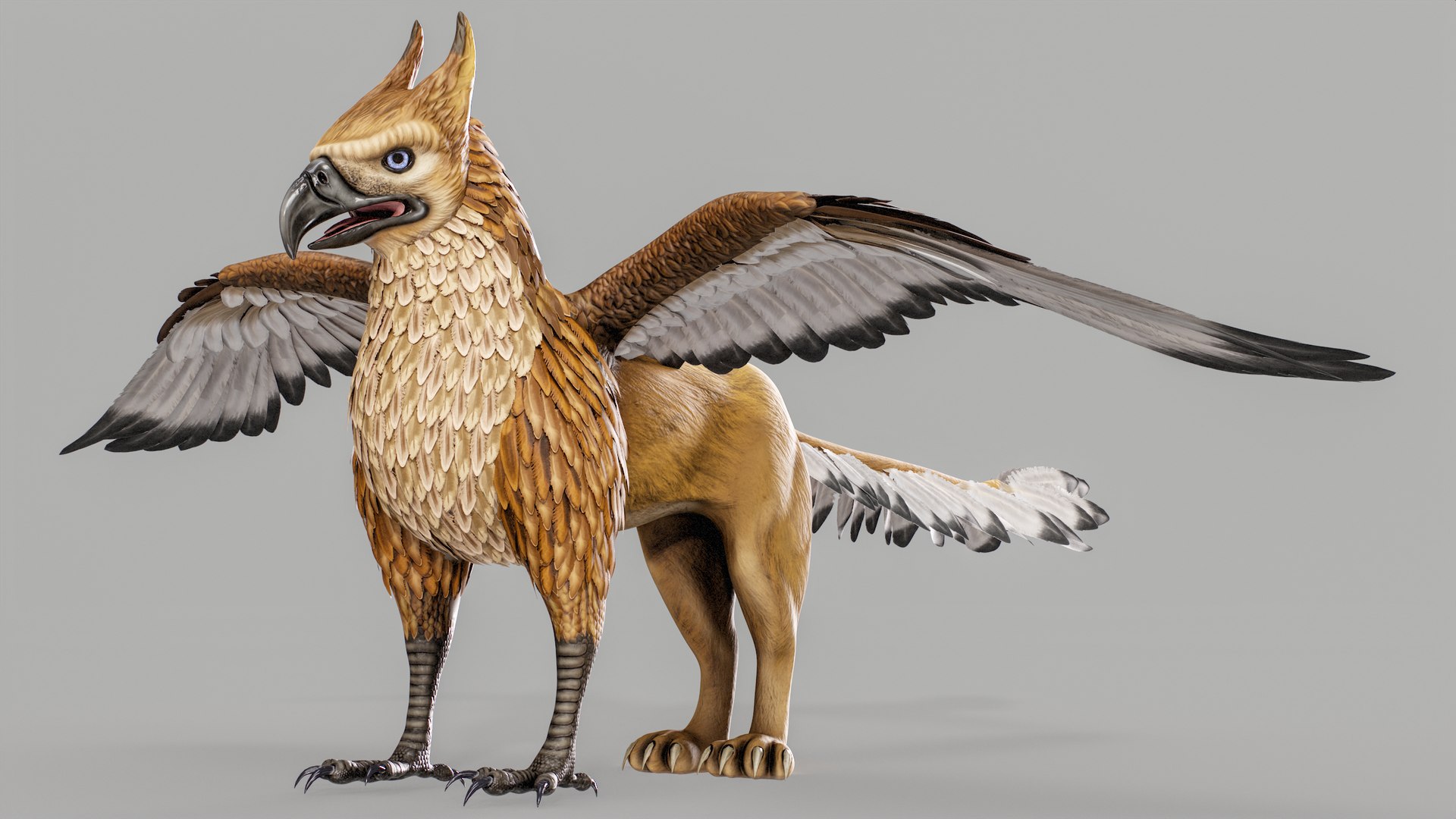 Gryphon Character PBR 3D https://p.turbosquid.com/ts-thumb/ex/dHzJrD/zo/color_viewport_002/png/1703470198/1920x1080/fit_q87/ae7904b16678107a46a2cb3eb0a007d82225c934/color_viewport_002.jpg