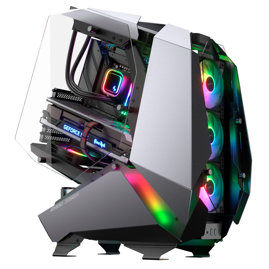 Gaming PC 10 Model - TurboSquid 2150325