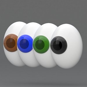 3D Eyes Emoji Collection