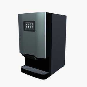 Coffee Machine Lowpoly PBR 3D Model