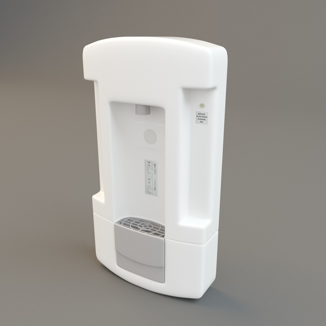 Brita Hydration Station 3D Model TurboSquid 1204320