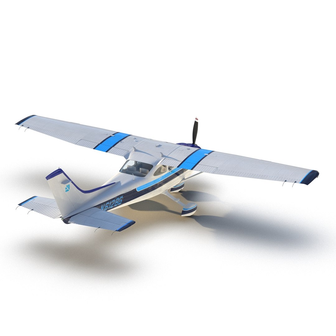 3ds cessna 182 skylane